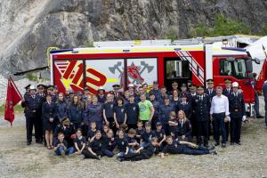 040 prevzem gasilskega vozila Foto atelje Postojna